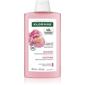Klorane Peony Soothing Sensitive Hair Scalp Shampoo șampon pentru piele sensibila - imagine 2